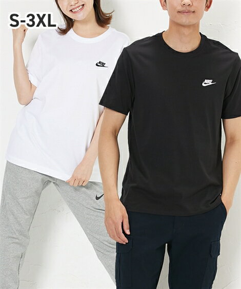 ナイキ ペアTシャツ スポーツウェア NIKE ナイキ AR4999 ナイキクラブ Tシャツ 男女兼用 S-4XL(5L) 大きいサイズ メンズ レディス トップス ニッセン