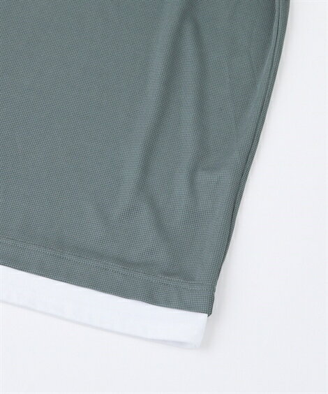 【NEW】 吸汗速乾ドライワッフル上下セット(オーバーサイズ5分袖Tシャツ＋7分丈パンツ) メンズ M-10Lサイズ 大きいサイズ メンズ トップス ボトムス ニッセン 【22春夏新入荷】 【ポイント倍付け中！】