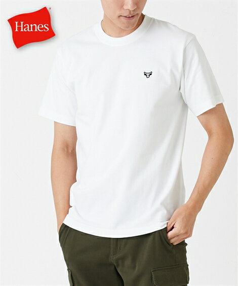 トップス ヘインズ 半袖 Tシャツ BEEFY 綿100％ ワッペン付 クルーネック メンズ パックTシャツ M-XLサイズ メンズ ニッセン