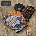 ファッション雑貨 手袋 ネイティブ柄 コーデュロイ PENDLETON ペンドルトン メンズ ニッセン nissen