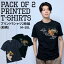 Tシャツ 半袖 プリントTシャツ 2枚組 和柄 M-10L セルフフィット 大きいサイズ メンズ ニッセン nissen 2,690円