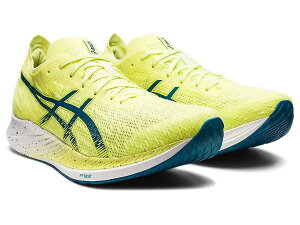 アシックス マジックスピード 　asics MAGIC　SPEED 1011b026-750　Glow Yellow/Deep Sea Teal　ランニングシューズ