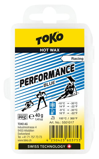 トコ Toko PERFORMANCE ブルー(40g) 5501017 トコ Toko PERFORMANCE ブルー(40g) 5501017