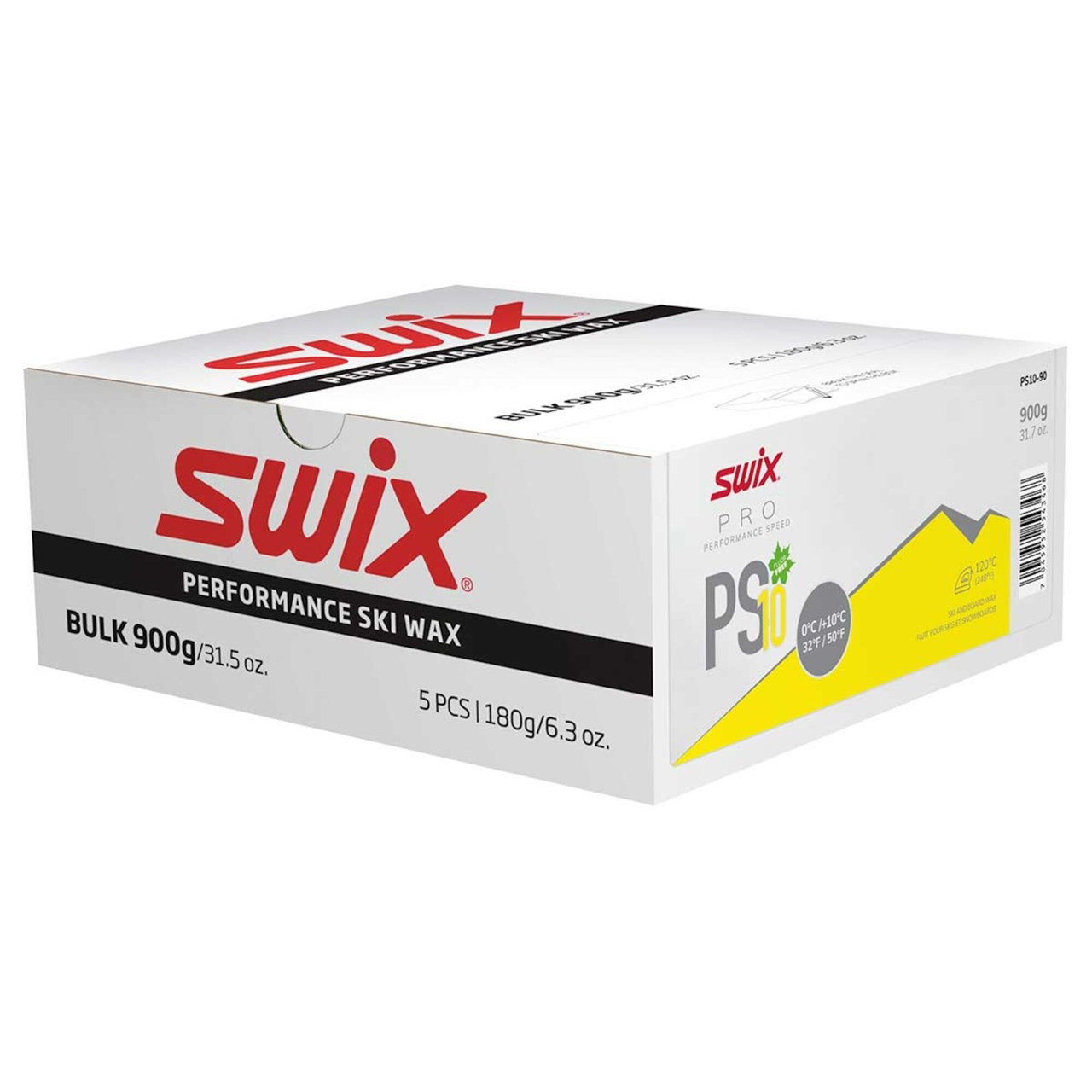 スウィックス SWIX PRO PERFORMANCE SPEED PS PS10イエロー 900g PS10-90 バルク 大容量