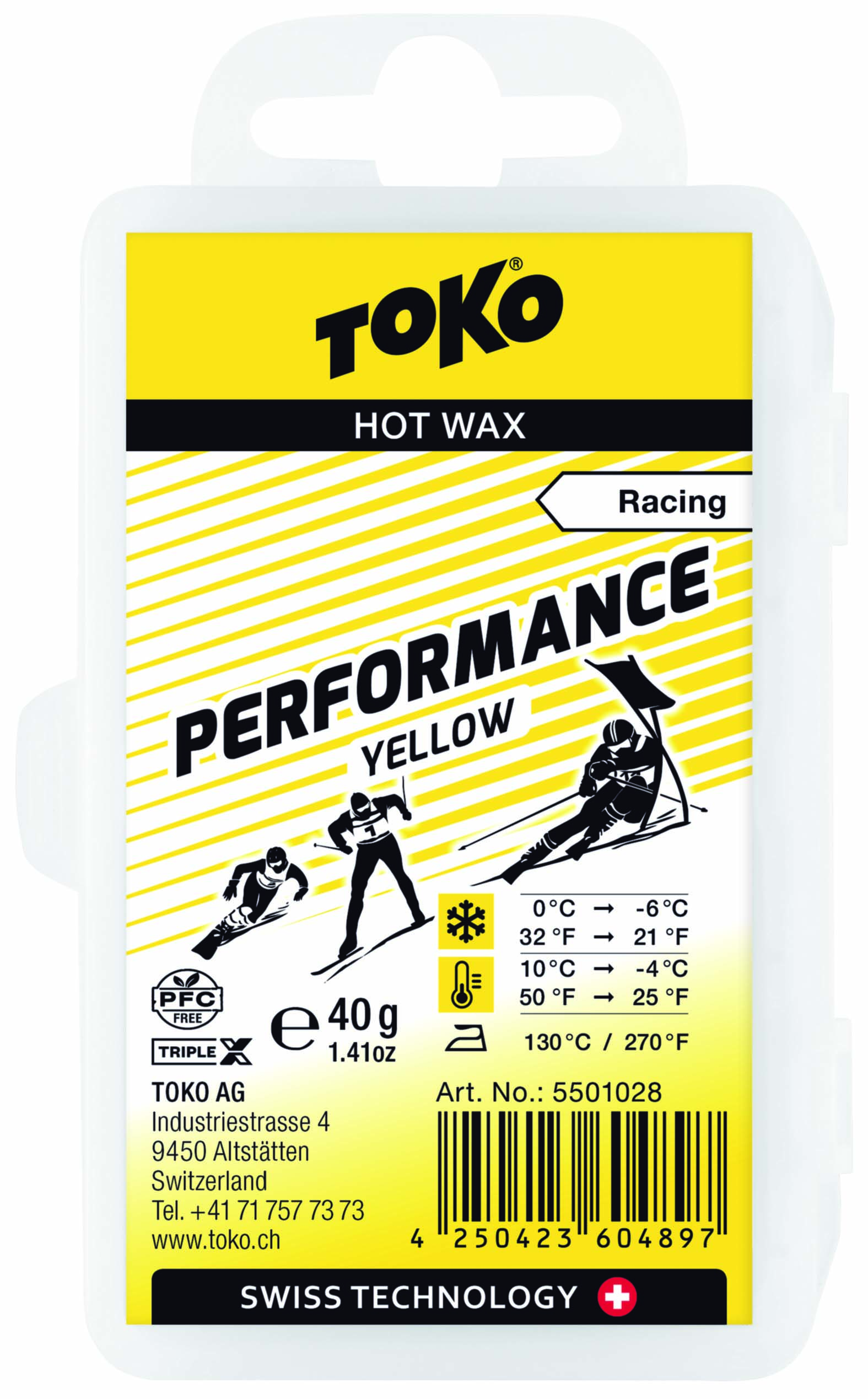 トコ　Toko PERFORMANCE イエロー（40g）　 5501028