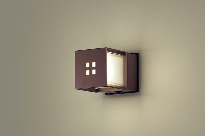 センサ付LEDポーチライト パナソニック LGWC85040AF (防雨型)FreePa 点灯省エネ型(電球色)電気工事必要..