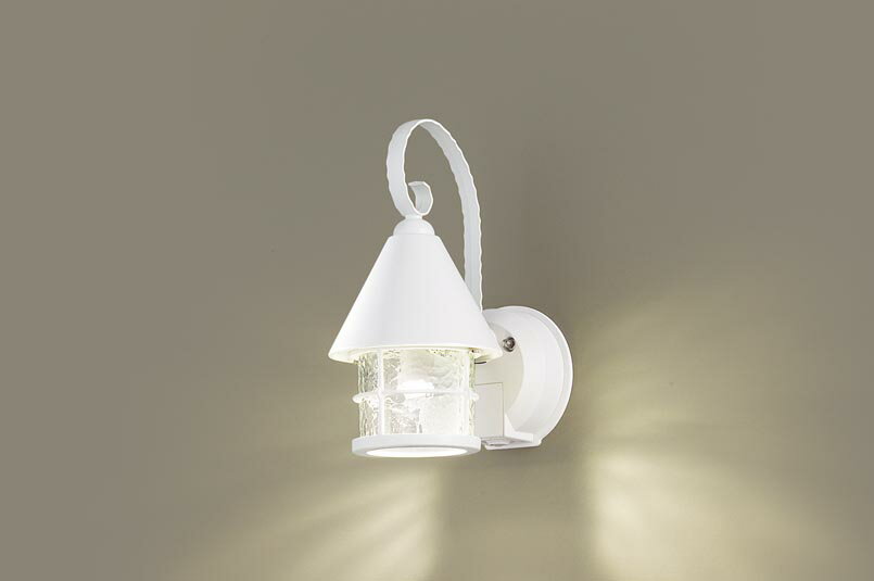 センサ付LEDポーチライト パナソニック LGWC85044WF (防雨型)FreePa 点灯省エネ型(電球色)電気工事必要..