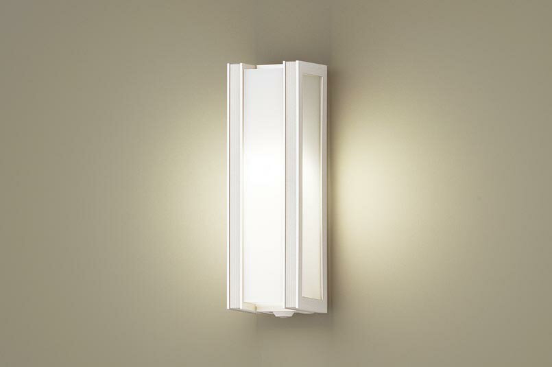 センサ付LEDポーチライト パナソニック LGWC85068W (防雨型)FreePa 点灯省エネ型(電球色)電気工事必要 ..