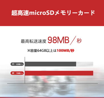 microSDカード 128GB SanDisk 100MB/秒 アプリ最適化 A1対応 UHS-1 超高速 海外向けパッケージ SDカード変換アダプター付き 送料無料