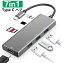 Type C Ѵץ 7in1 졼USB C ϥ Type C ɥå󥰥ơ USB Type-c Hub HDMI PD USB3.0 ϥ SDɥ꡼ Micro SDɥ꡼ ޥ SD  ꡼ 7in1 C Ѵ MacBook2016 MacBook Pro/ChromeBookбפ򸫤