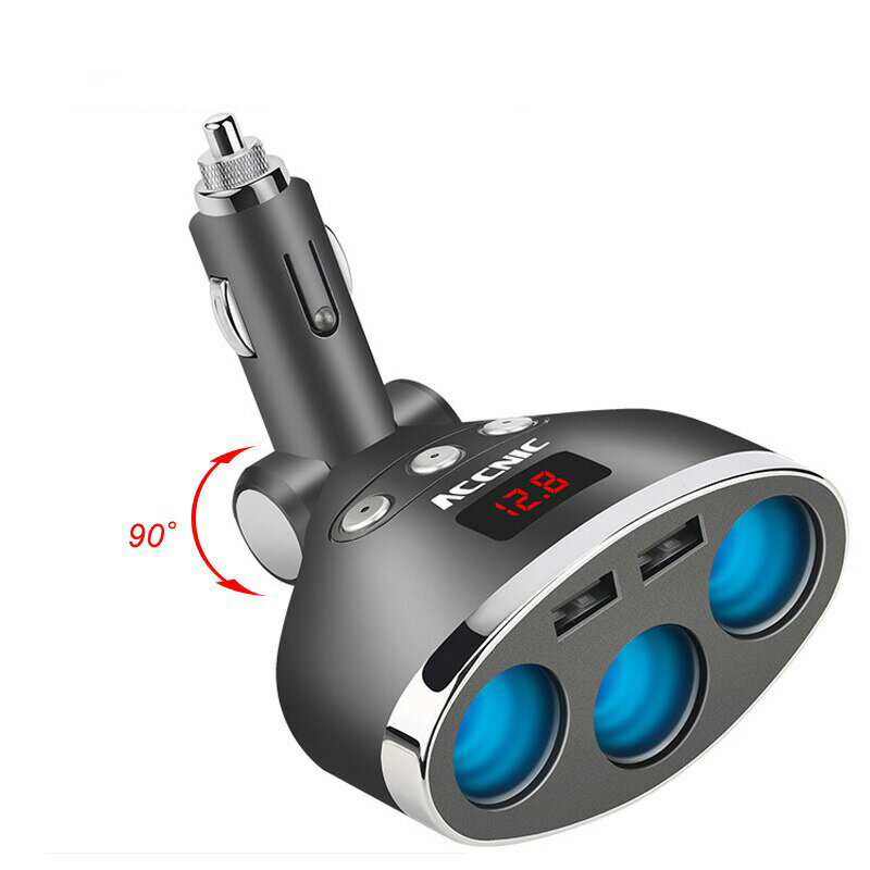 シガーソケット USB 急速 24v 12v 小型 スマホ 車用ソケット分配器 3連 シガーライター分配器 増設 12 90度角度調整 【本日特価】 電源スイッチ付き 車載充電器 充電急速充電 電圧測定 電圧バッテリー表示 24V車対応 2USBポート カーチャージャー シガーソケット USB 急速 24v 12v 小型 スマホ 車用ソケット分配器 3連 シガーライター分配器 増設 12 90度角度調整 【本日特価】 電源スイッチ付き 車載充電器 充電急速充電 電圧測定 電圧バッテリー表示 24V車対応 2USBポート カーチャージャー