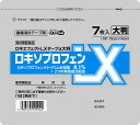  大判 ロキエフェクトLX α テープ 7枚入り 8.1% エコ包装 SM税対象 鎮痛成分が24時間持続！ 大石膏盛堂 ロキソプロフェン ロキソニン 腰痛 肩こり 湿布 シップ 貼り薬 鎮痛 消炎