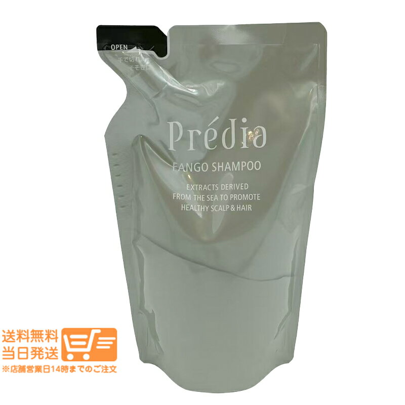 レビュー100円クーポン コーセー プレディア ファンゴ シャンプー 詰め替え用 500mL ノンシリコン 泥成分配合 スカルプケア シャンプーPREDIA