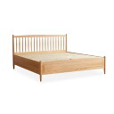 WAYSHOME 跳ね上げベッド ベッドフレームのみ 木製 北米産FAS級オーク材 100%無垢材 すのこベッド ダブル 収納付き 天然木