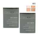 最大1600円クーポン 【2個セット】COSME DECORTE コスメデコルテ トーンパーフェクティング パレット コンシーラー 01 ライトミディアム 5g...