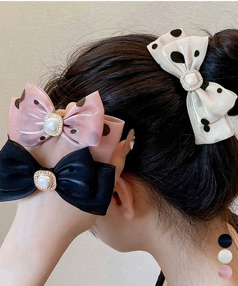 パール ヘアアクセサリー 大人っぽい