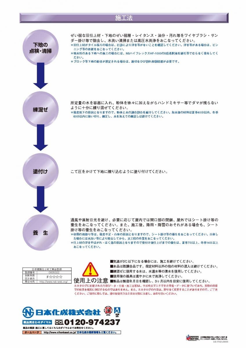 日本化成 カチオンワン#2 20kg 3