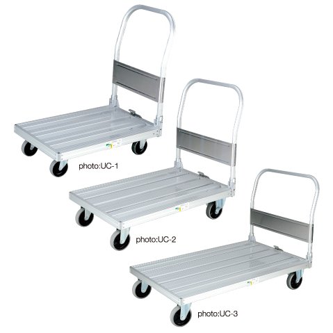 アルミ製台車　運ぱん君　Cタイプ(運賃別途) UC-1 株式会社ナカオ