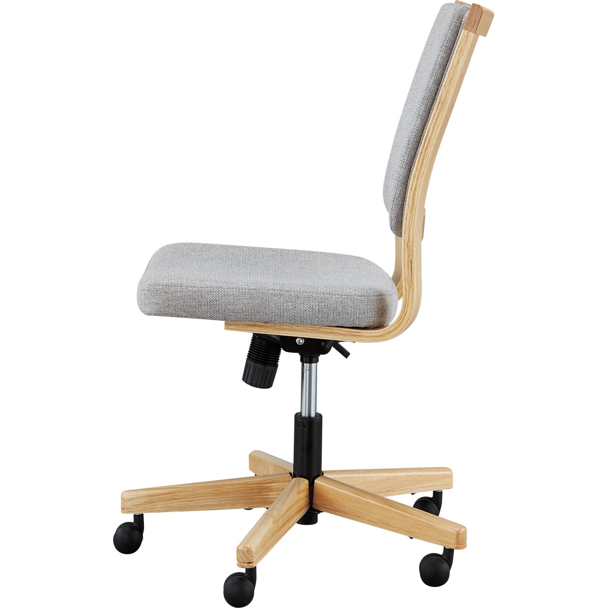 回転ダイニングチェア(UD001 LGY/NA )