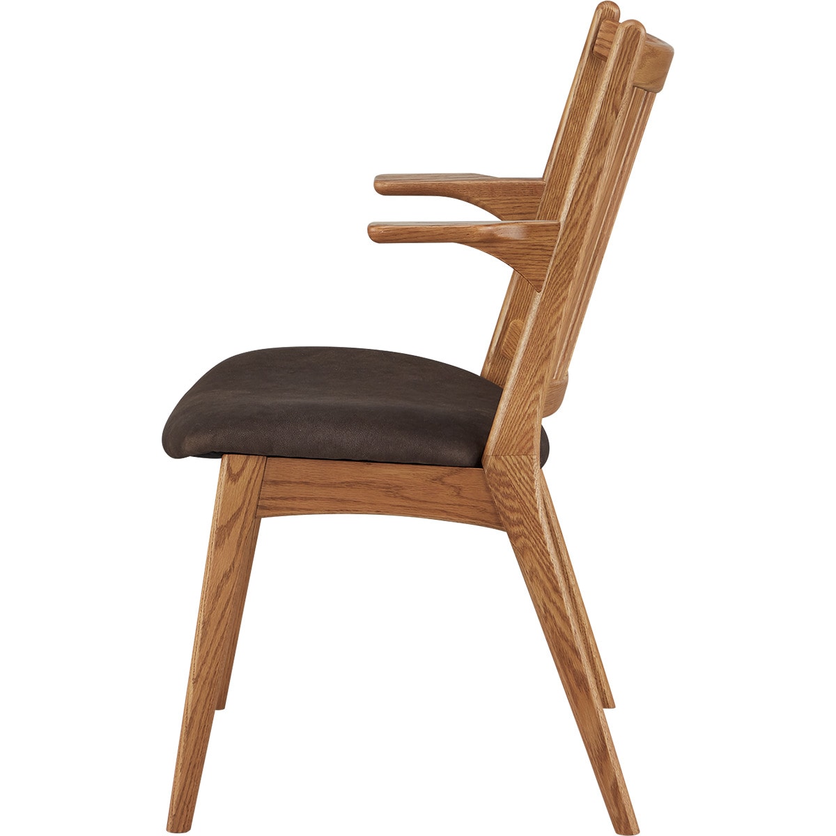 ダイニングチェア(CE301 肘付き MBR)【配送員設置商品】