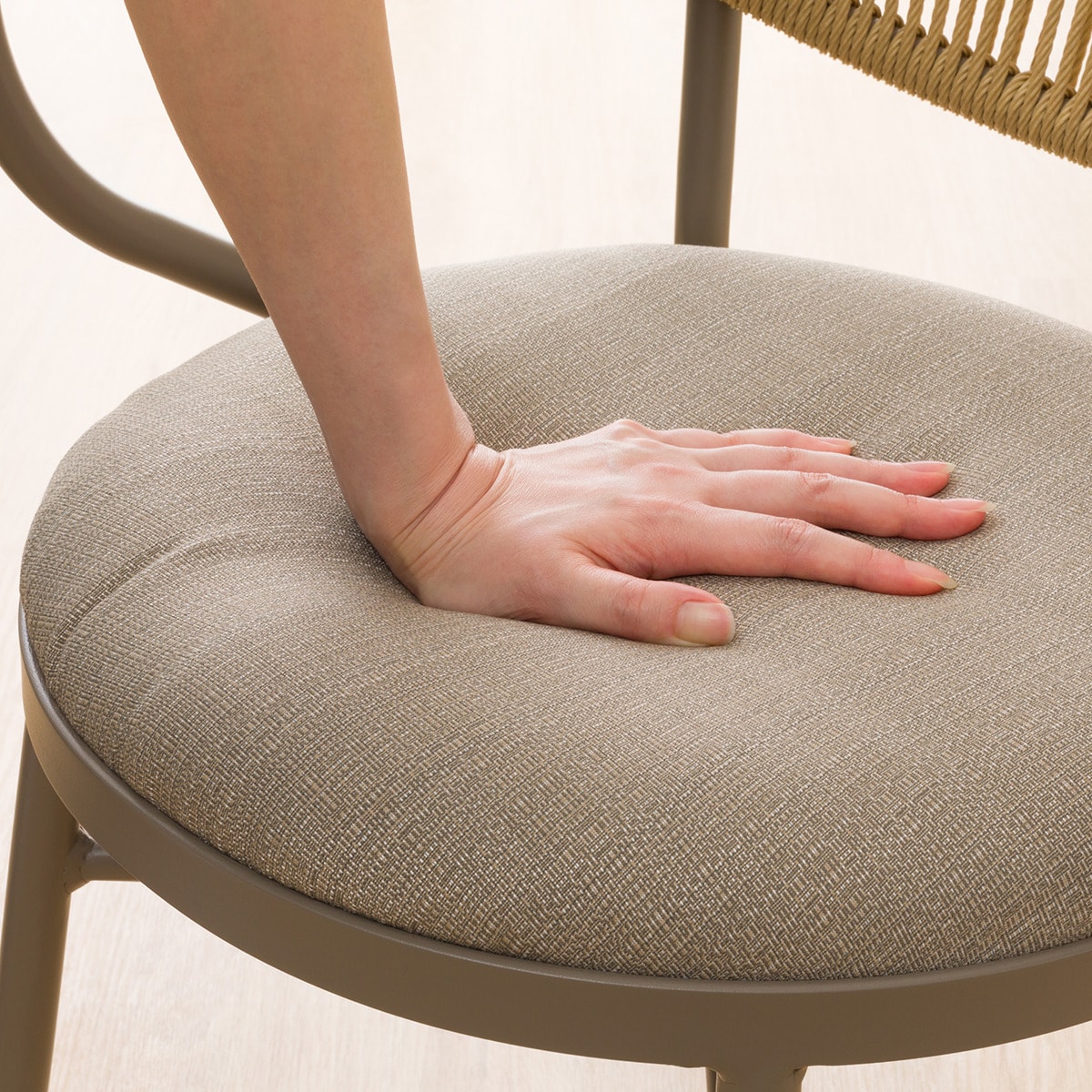 ダイニングチェア(IN/OUTDOOR MS003 GY)