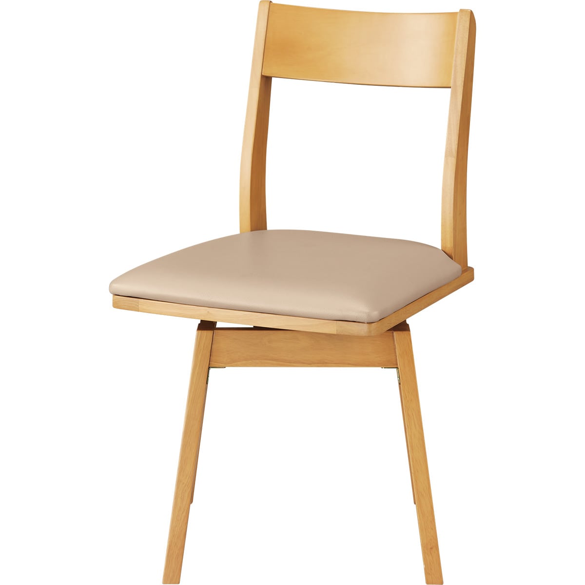 ダイニングチェア(SI01A GN 回転式 LBR)