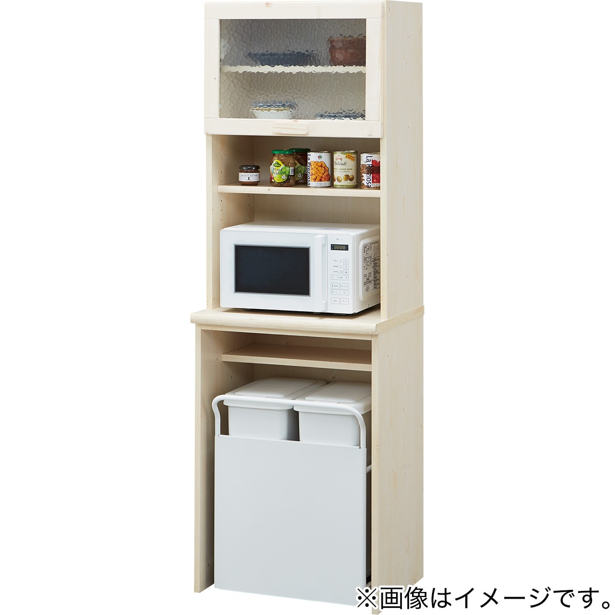 ニトリのレンジボード(IX503 60RB WW)【配送員設置商品】(リビング収納)