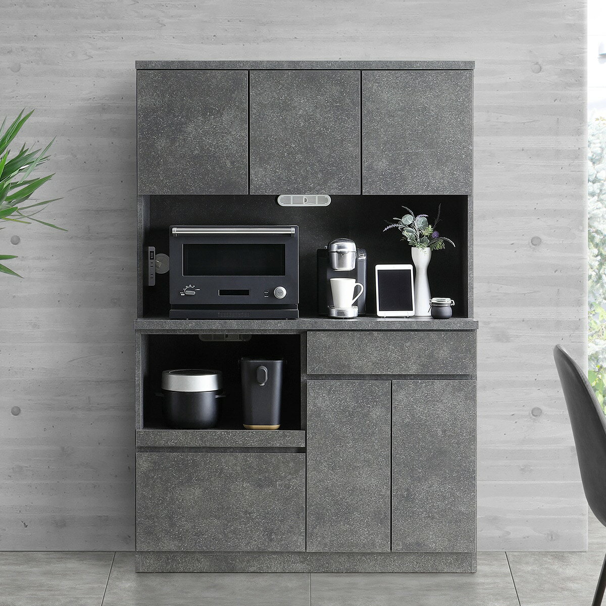 楽天市場】ニトリ 食器棚 120の通販