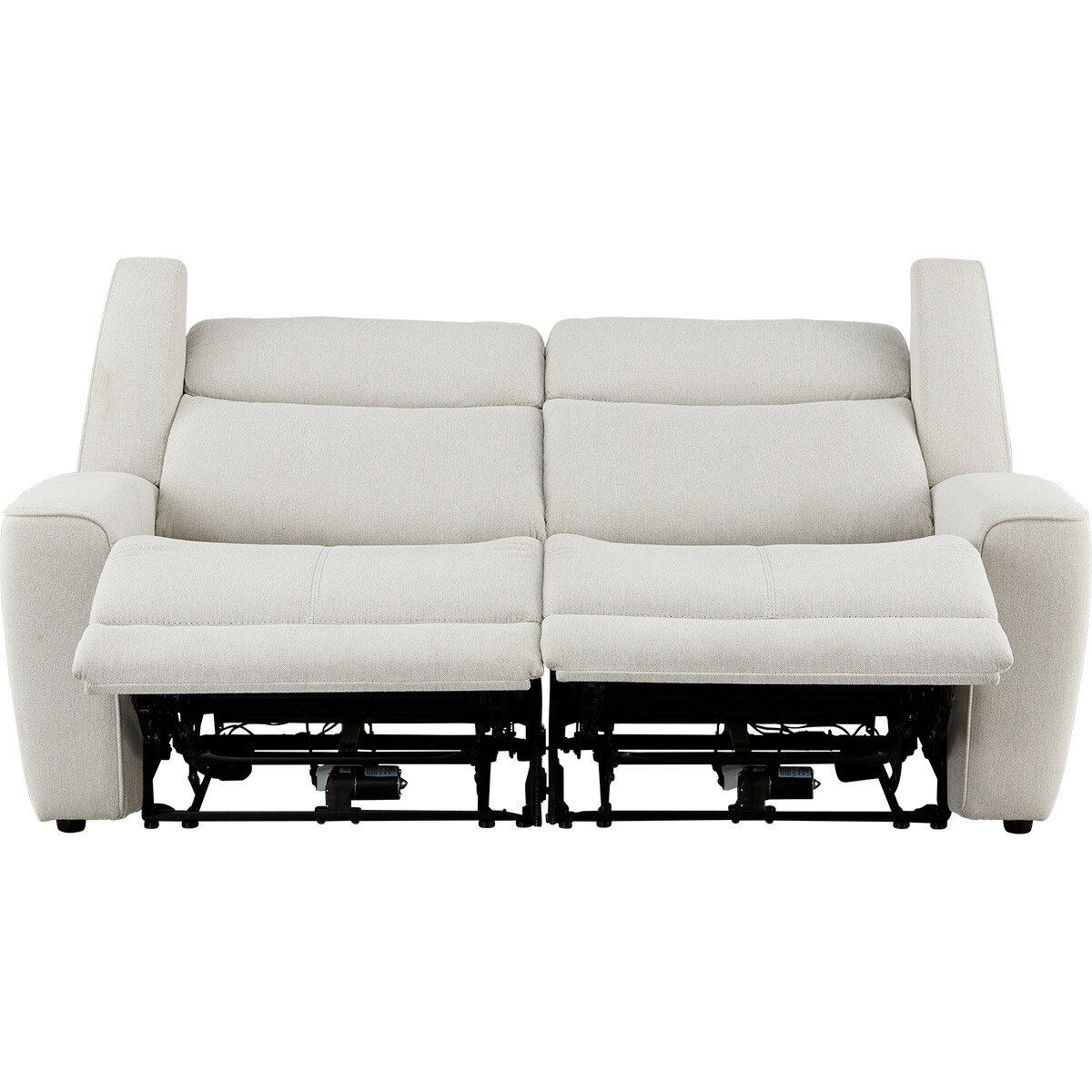 布張り電動リクライニングソファ(EK6318 BE)【配送員設置商品】