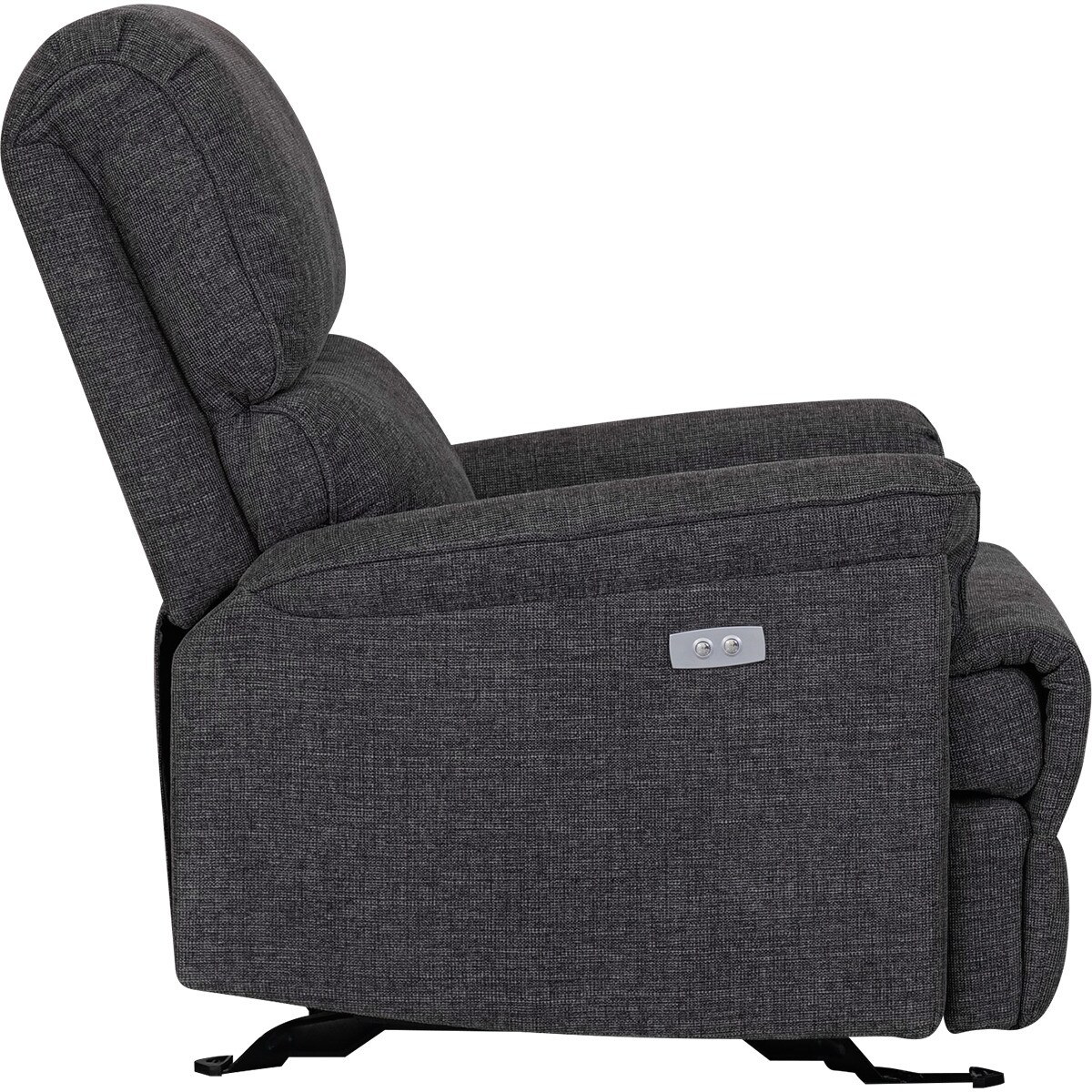 布張りパーソナル電動チェア(LB05 ロッキング付き DGY)【配送員設置商品】