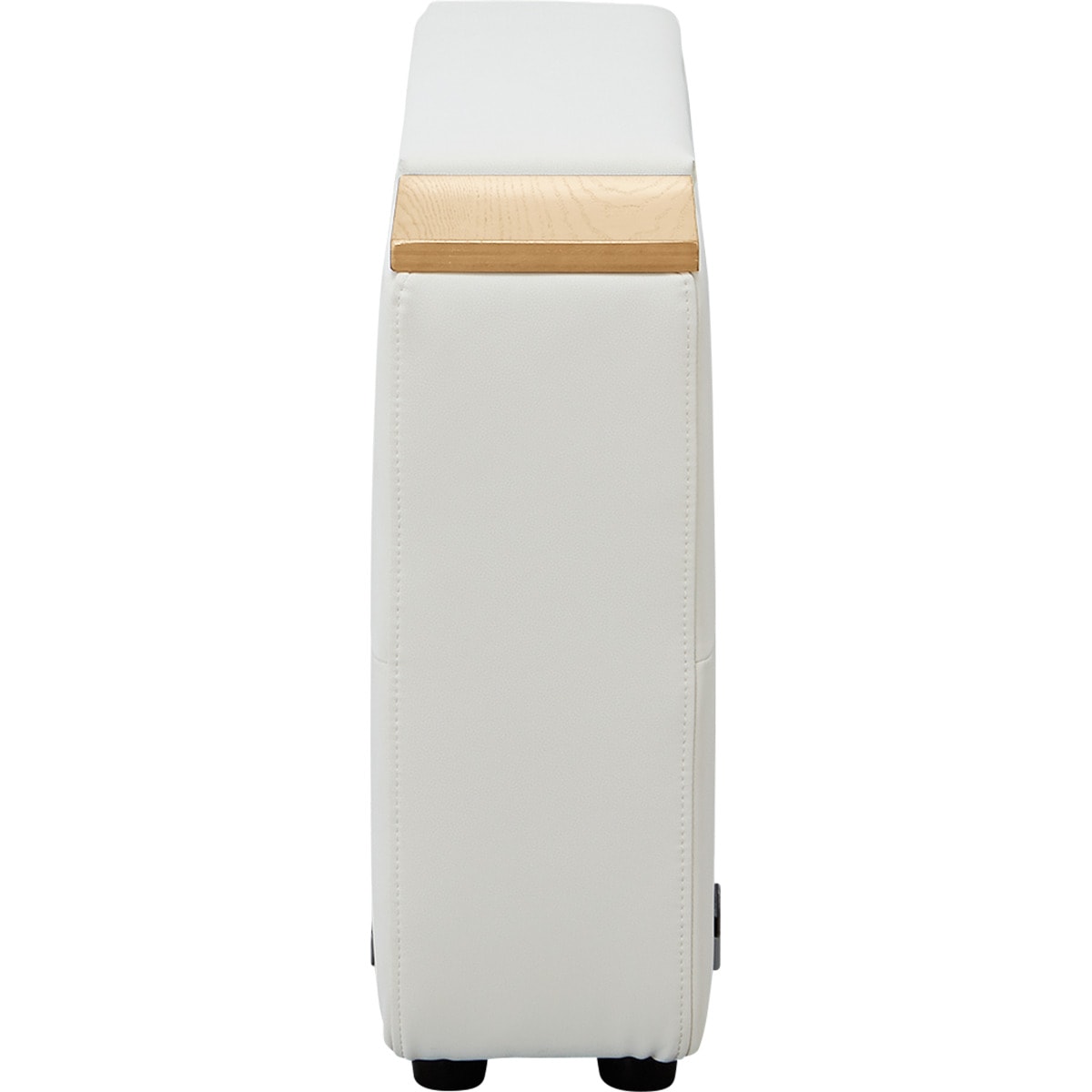 傷・汚れに強い合成皮革アームレス収納ユニット(KK6133)【配送員設置商品】