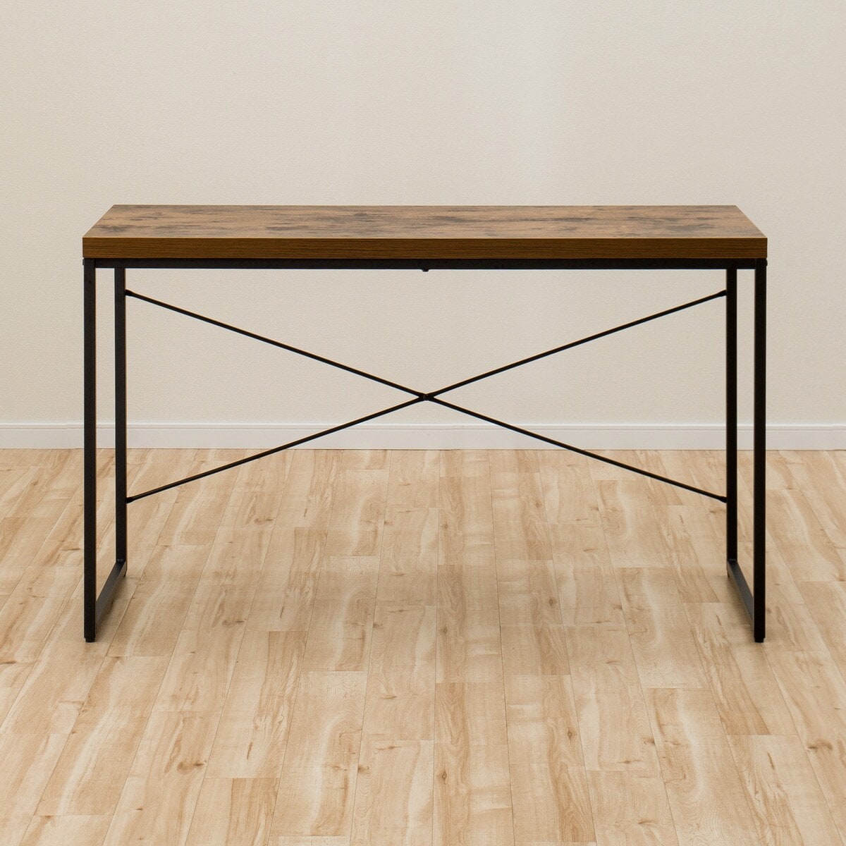 デスクセット(ステイン120 BR/OC109 レッグタイプ MBR)