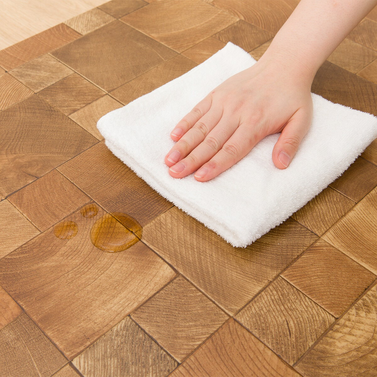 撥水・抗菌・防カビ・床暖対応キッチンマット(E-1051）　 【メーカー直送・】