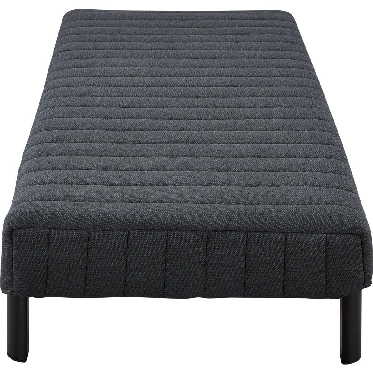 シングル脚付きマットレスベッド(CT002 BK)