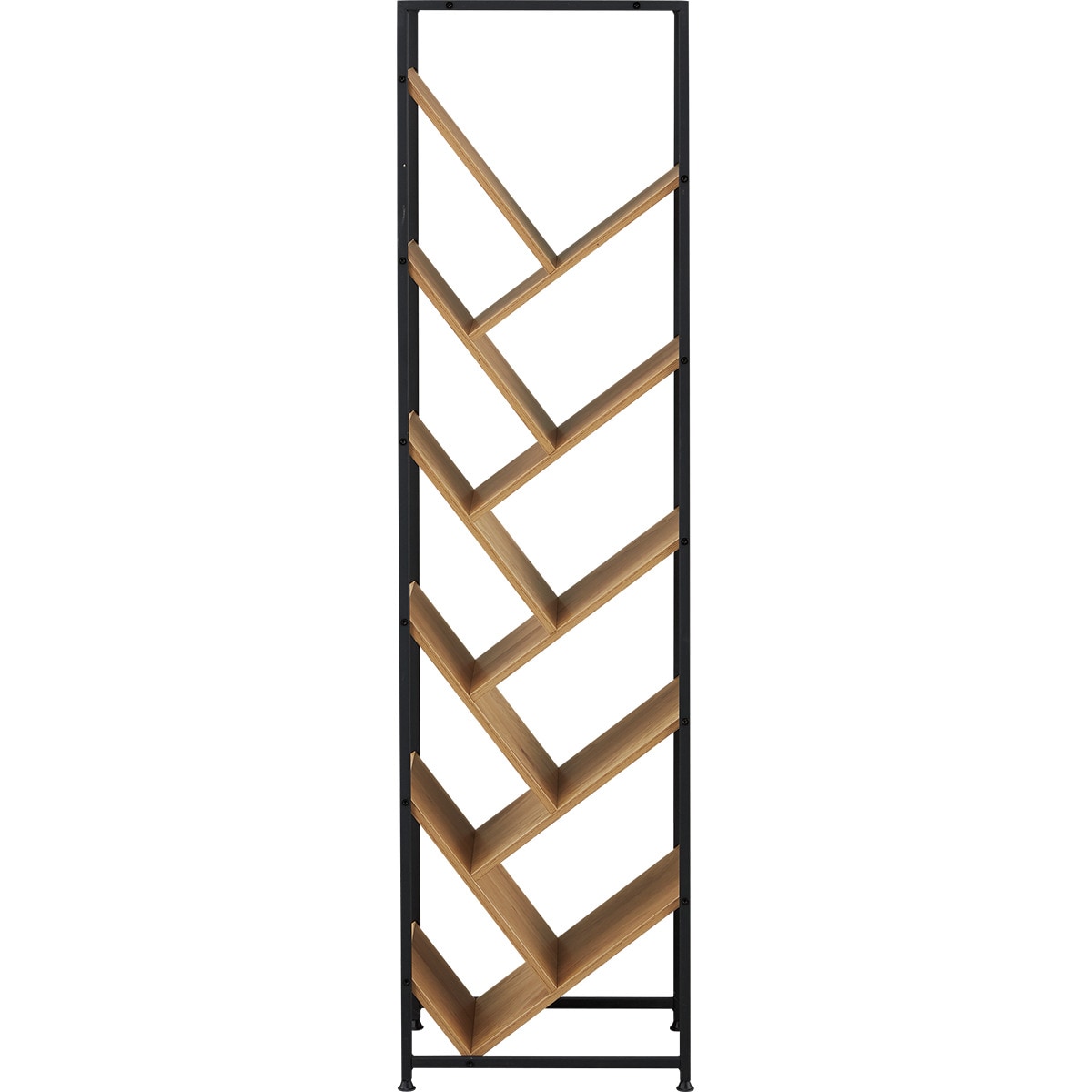 ブックシェルフ(KP507 1440 LBR/BK)