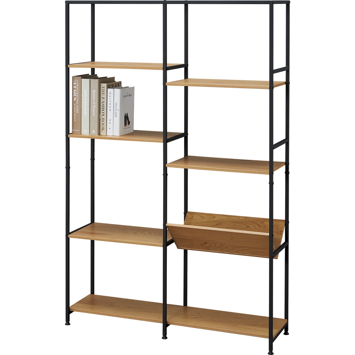 オープンシェルフ(KP508 1510 LBR/BK)