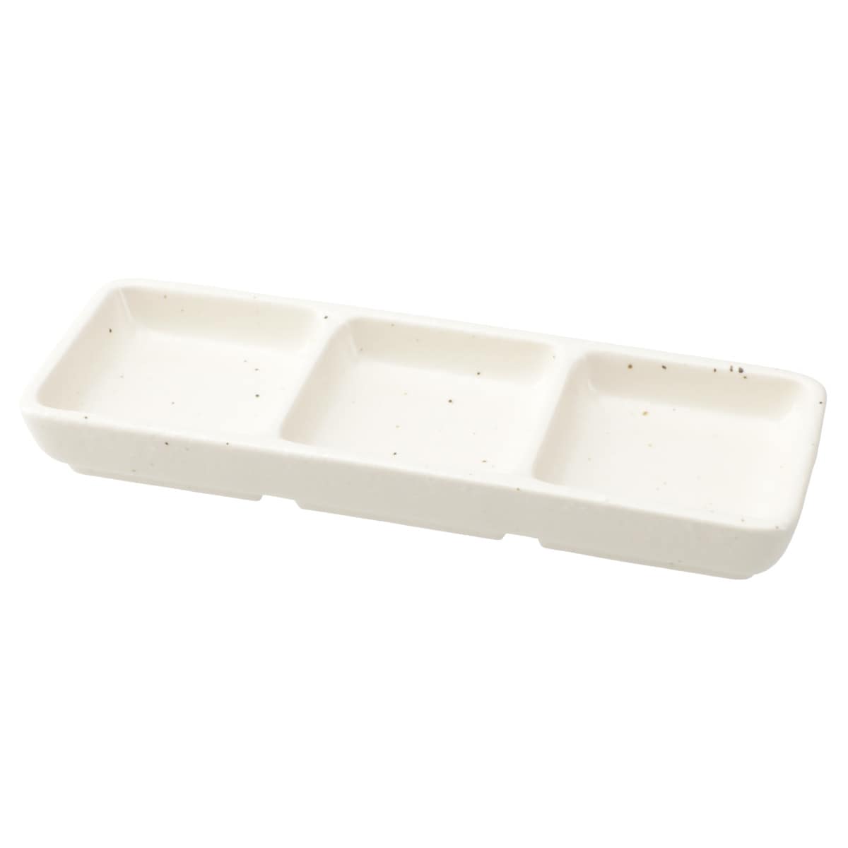 三つ切り薬味皿 (美濃焼)