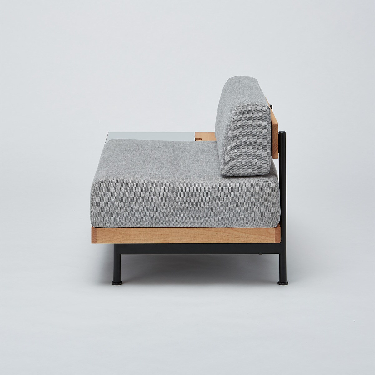 1人掛け ソファ収納付き（新しい暮らし方のためのツール by BEAMS DESIGN)　 【配送員設置商品】