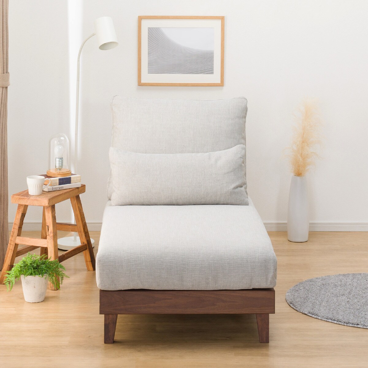 布張りカウチソファ (FK02)  【配送員設置商品】 【5年保証】