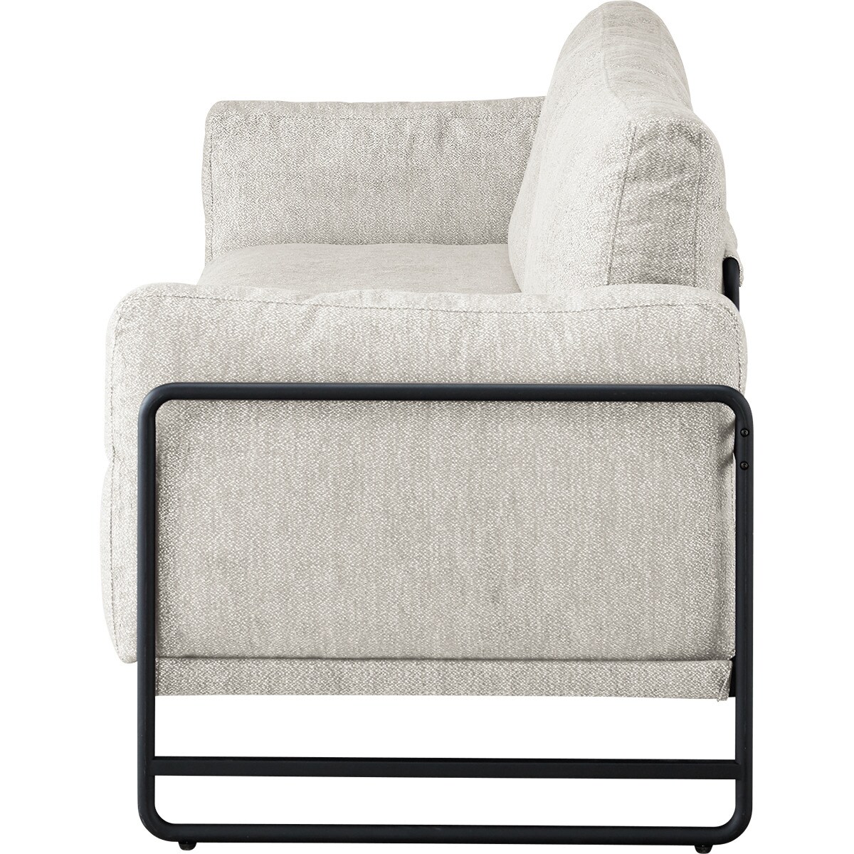 布張りソファ(VS02 BE)　　 【配送員設置商品】