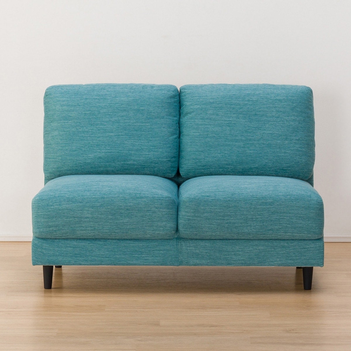 2人用布張り肘なしソファ2点セット(CA10 NシールドDR-TBL)  【配送員設置】 【5年保証】