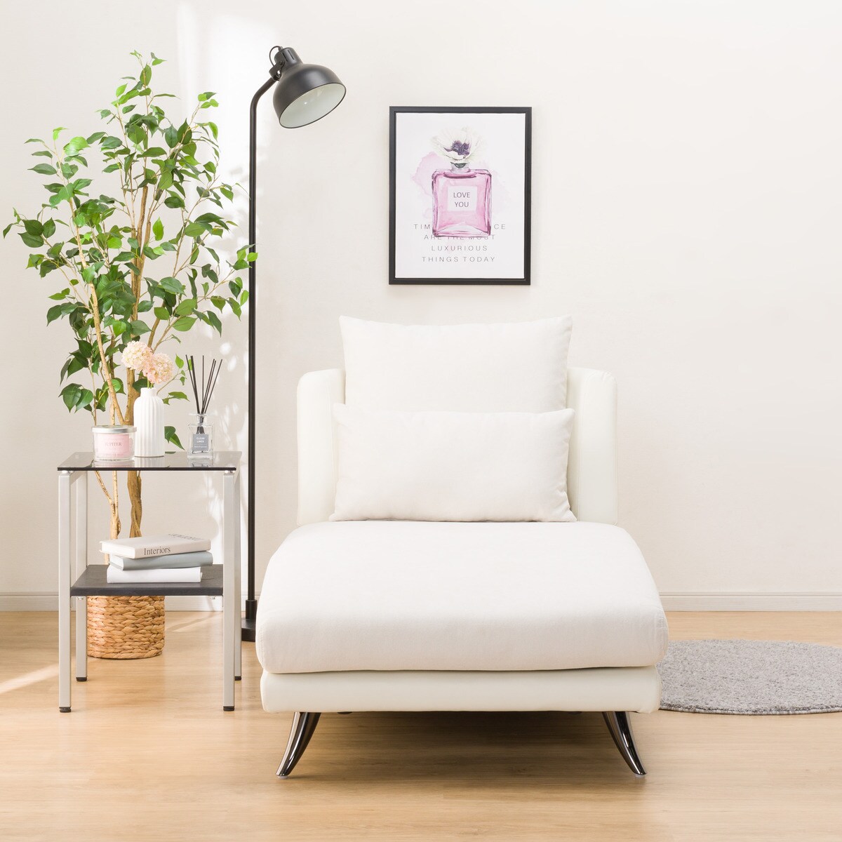 布張りカウチソファ (ポーション2KD IV)  【配送員設置商品】 【5年保証】