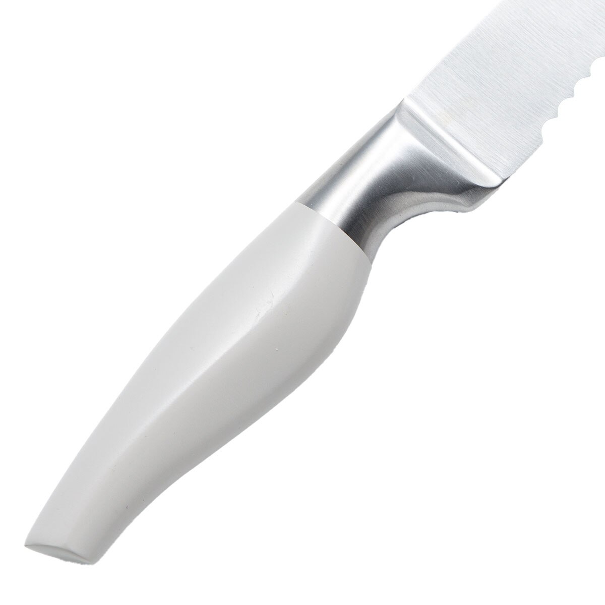 握りやすいオールステンレスパン切り(KN002)　  デコホーム