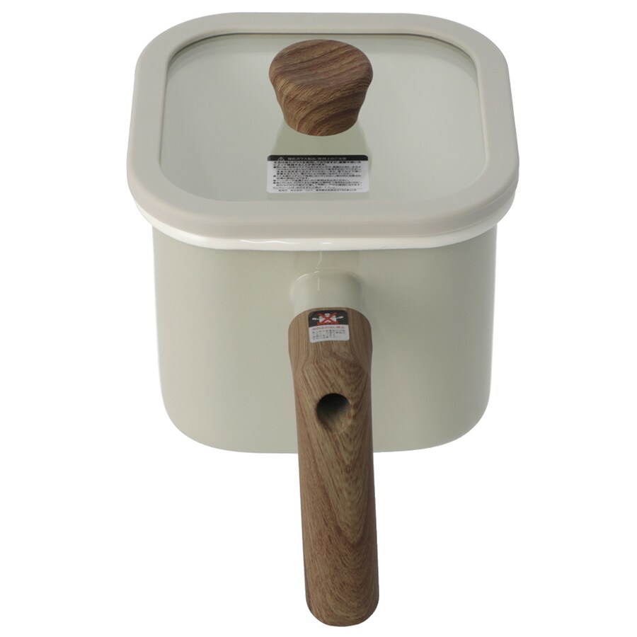 ホーローマルチポット角型(2.0 モカ PO001)　  デコホーム