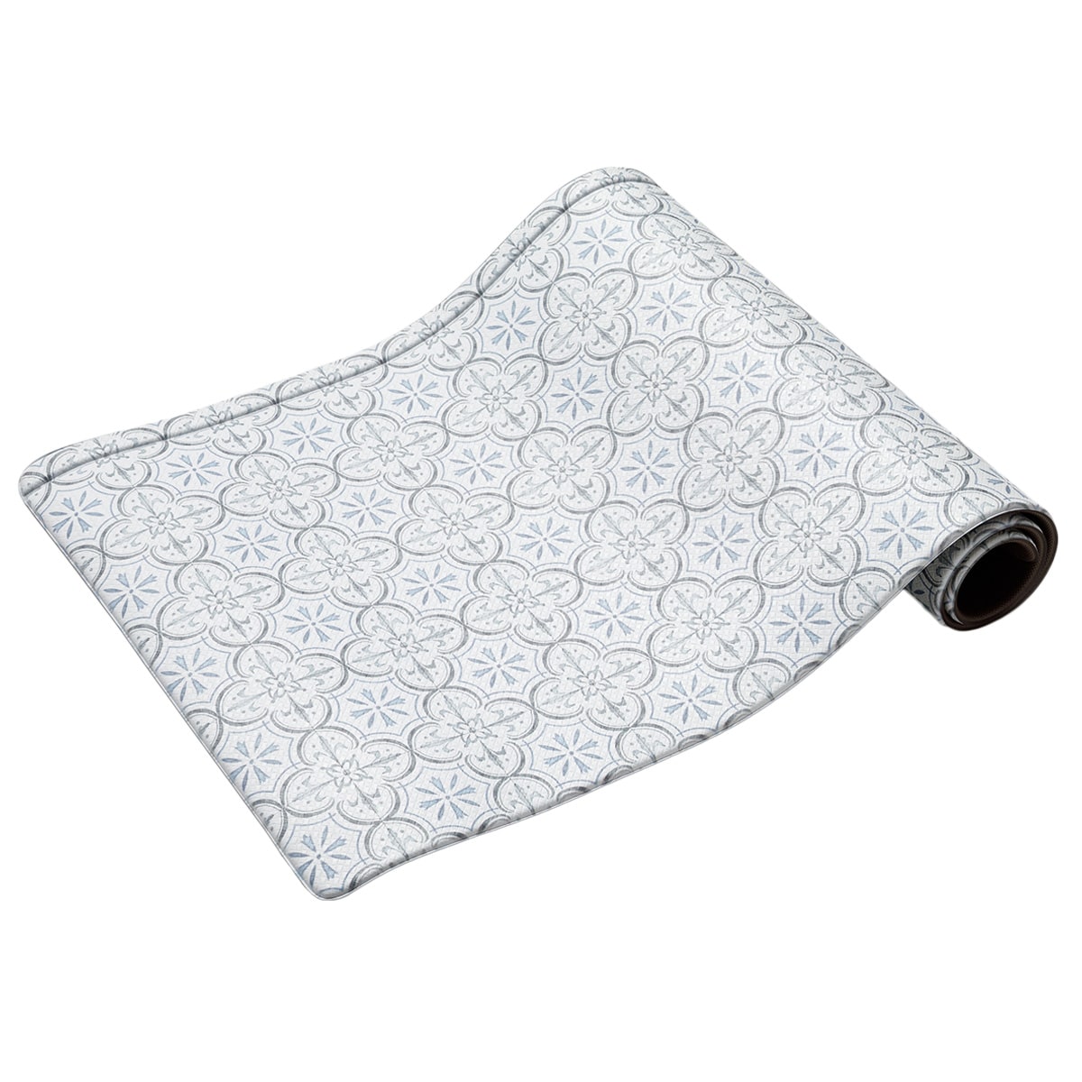 すき間に汚れやゴミがたまりにくい PVCキッチン用クッションフロアマット(TA JQ11)