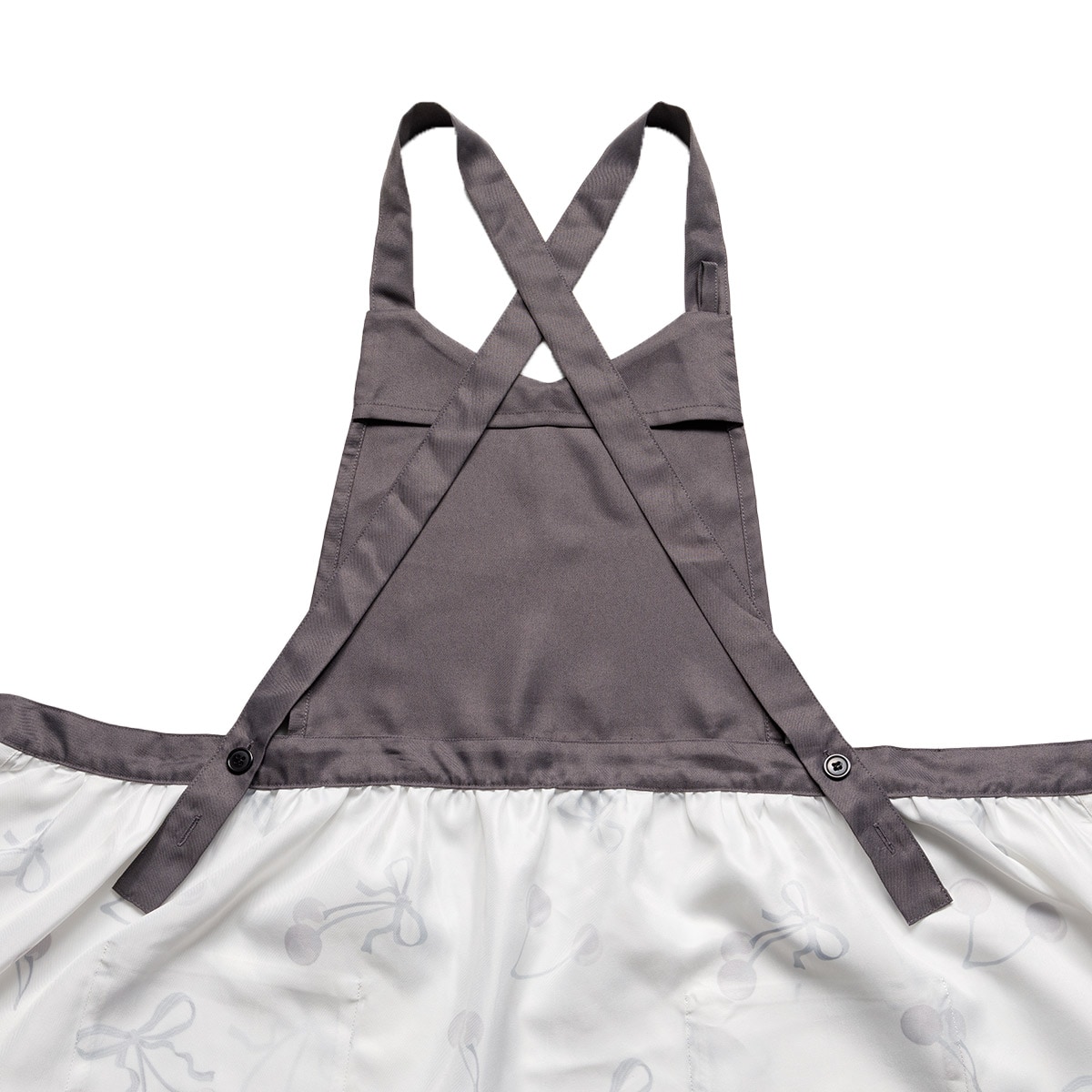 バッククロスエプロン(リボンチェリーNG09) デコホーム