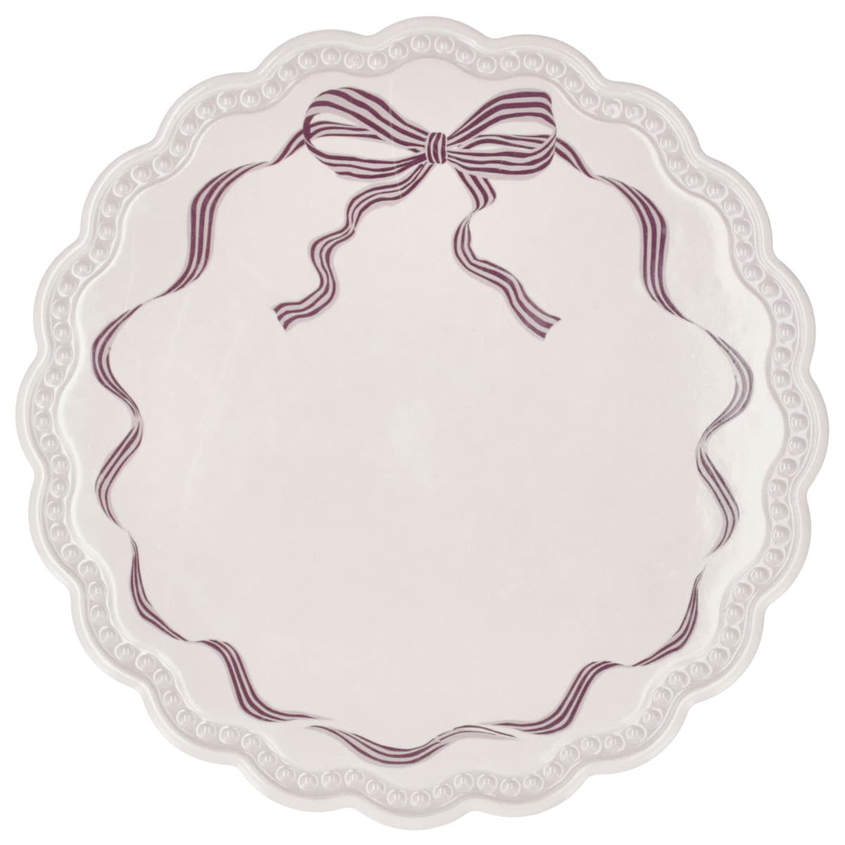 トリベット(リボンガラ NG09) デコホーム【玄関先迄納品】