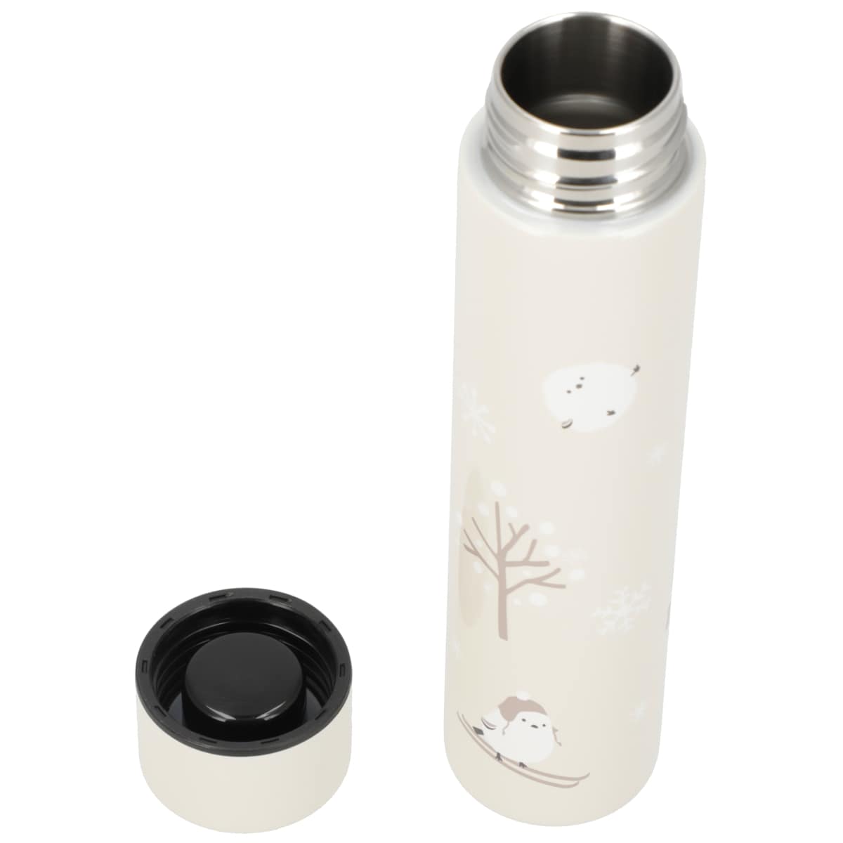 ステンレスボトル(シマエナガ モカ 180mL NG08)  デコホーム