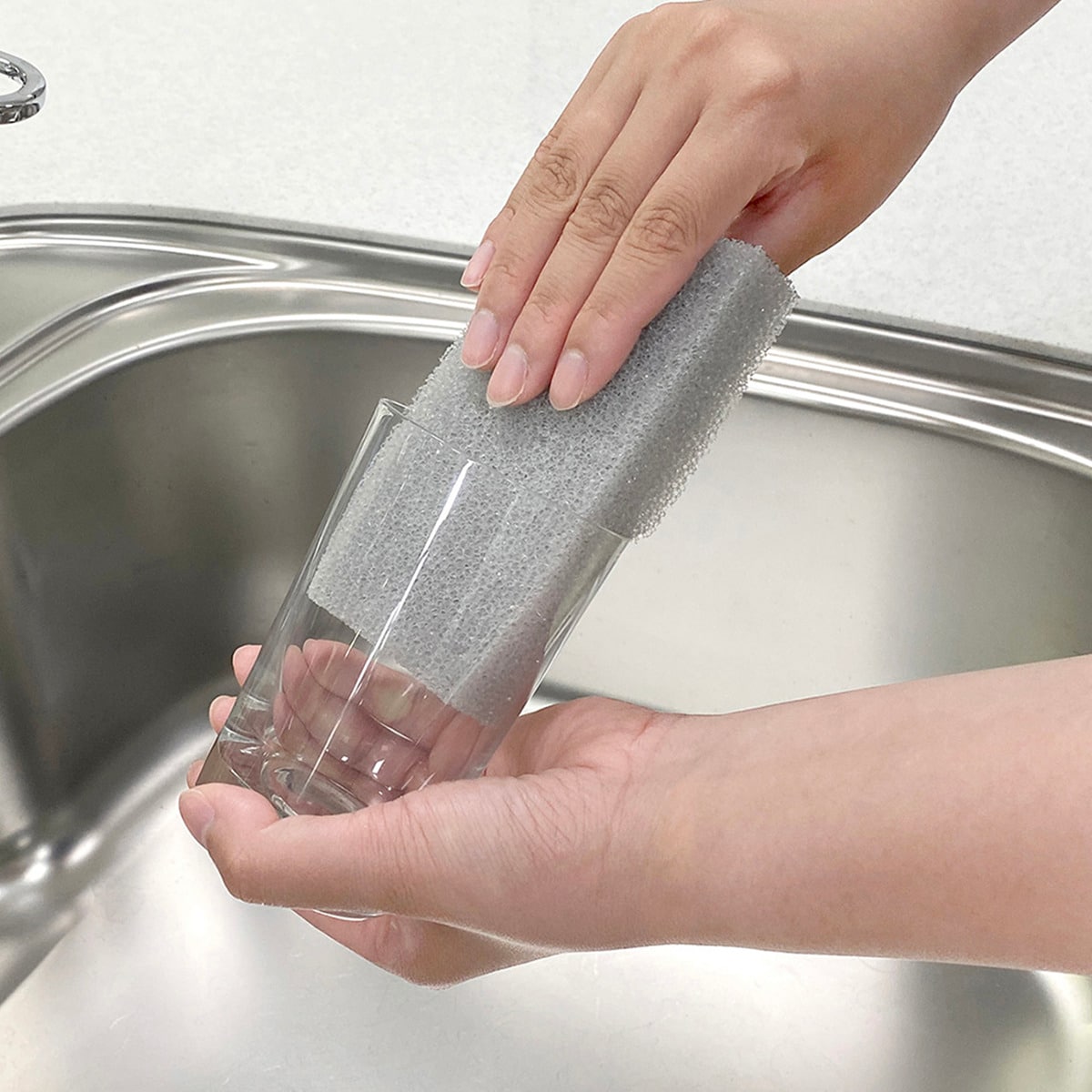 ちぎって使える 毎日とりかえスポンジ ラージ(30個入)