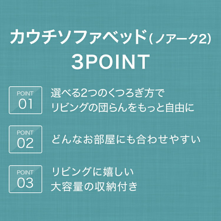 【期間限定価格：08/10〜09/25】 [幅210cm] カウチソファベッド (ノアーク2 GY) ニトリ 【配送員設置】 【5年保証】